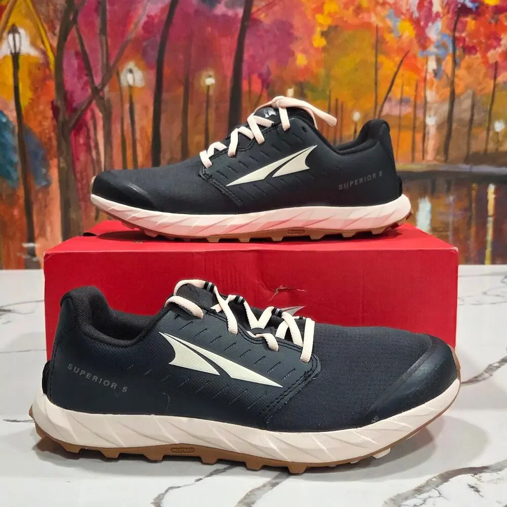 Altra M Superior 5 Black Size 9 Men's Trail Running Shoes